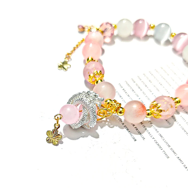Smile House Fanmade Peach Blossom Inspired Bracelet - Image 4