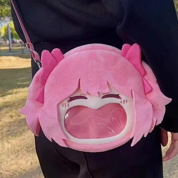 Smile House Fanmade Pink Ponytail Ita Bag Crossbody Bag Backpack - Image 5