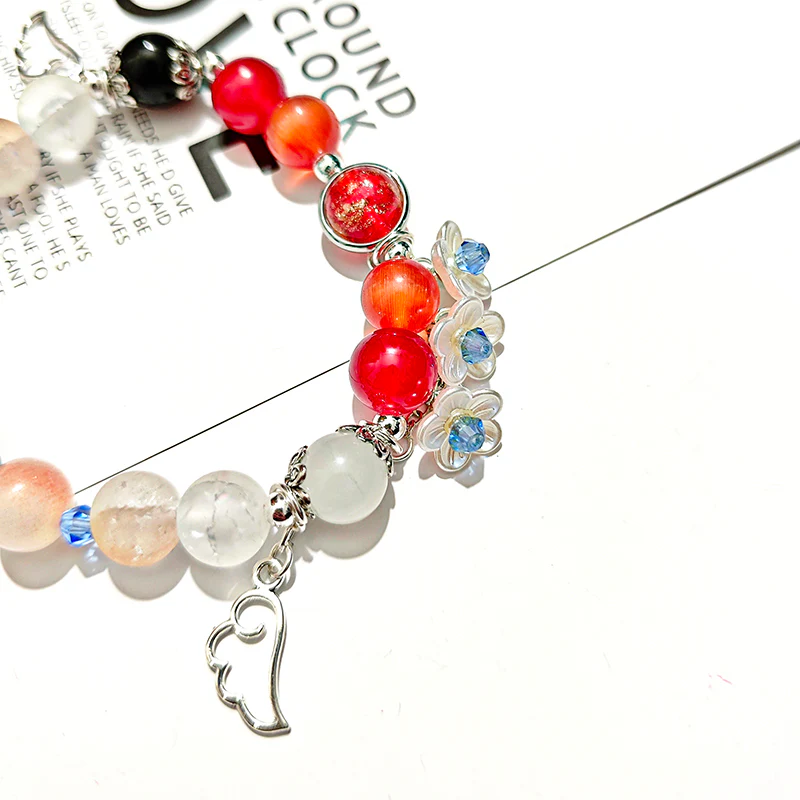 Smile House Fanmade Pink White Star Rail Inspired Bracelet - Image 4