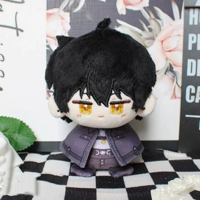 Smile House Fanmade Plushies Black Hair Cloak Plush Doll 12CM - Image 3