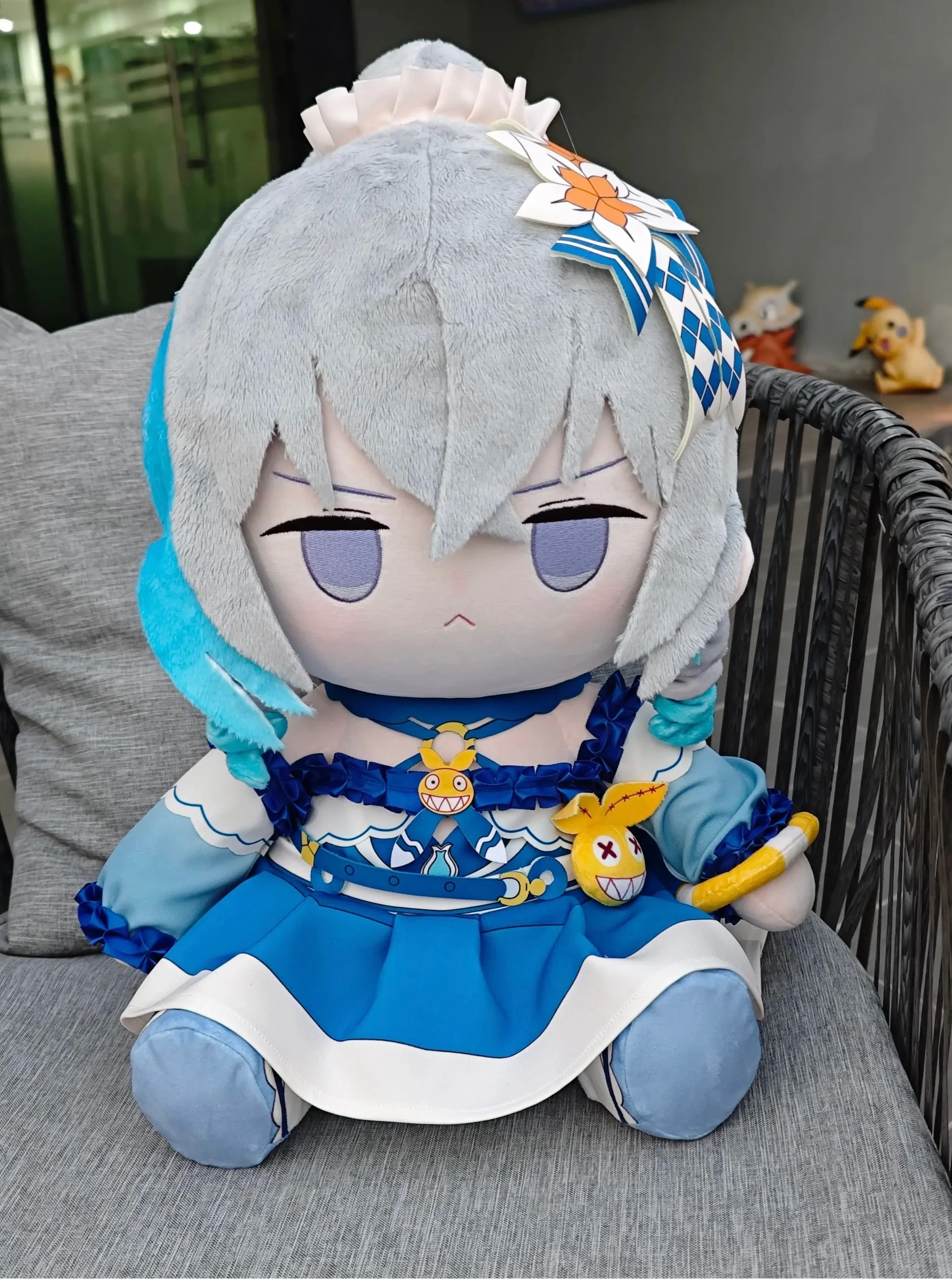 Smile House Fanmade Plushies Duck Ver Big Eyes 40CM Plush Doll - Image 2