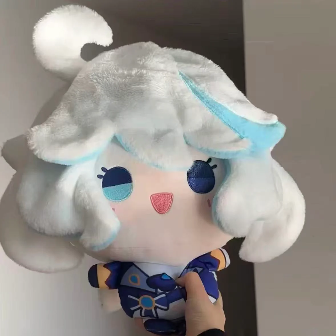 Smile House Fanmade Plushies Female Blue Big Head With Removable Hat 30CM Plush Doll - Image 4