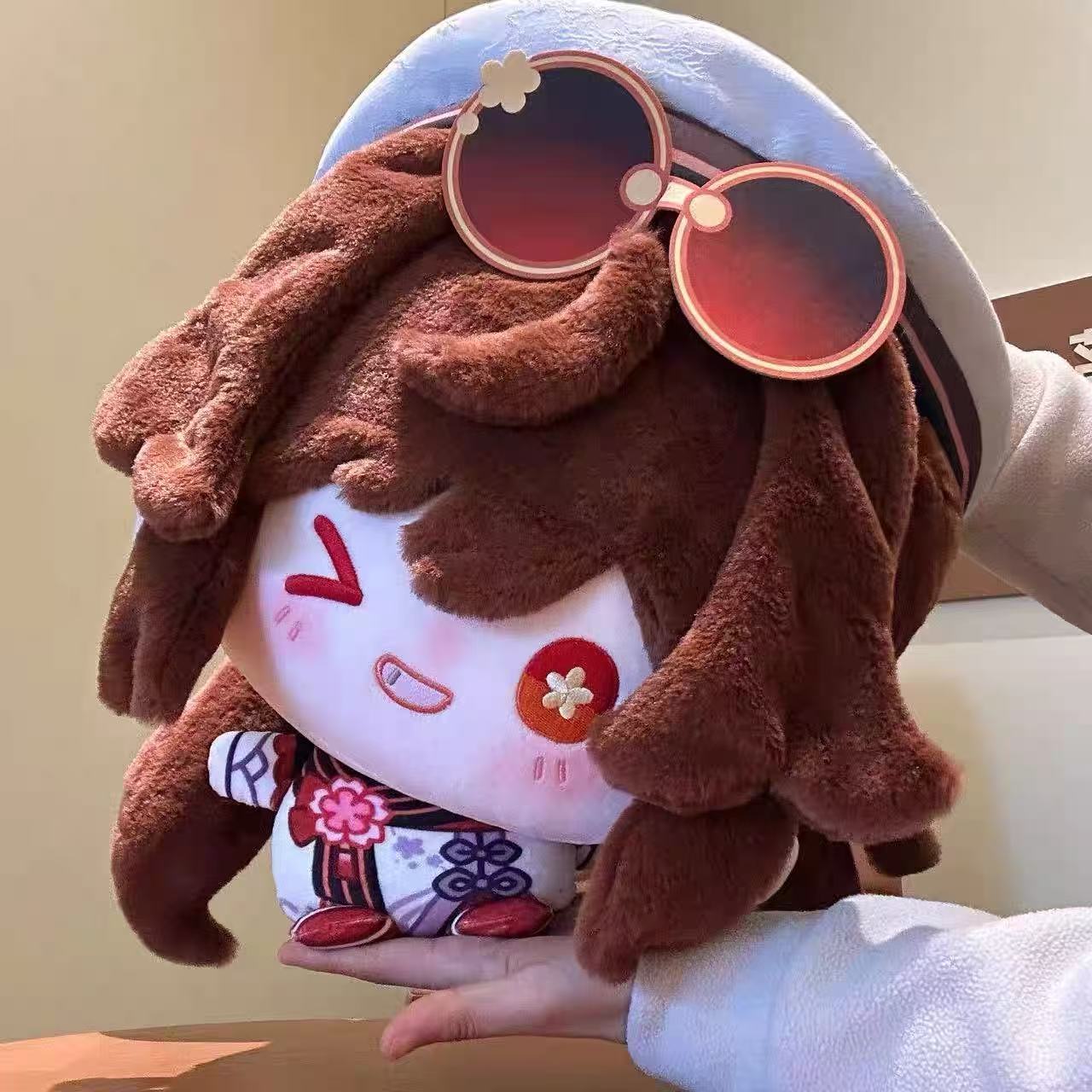Smile House Fanmade Plushies Female Brown Ghost Big Head 30CM Plush Doll - Image 2