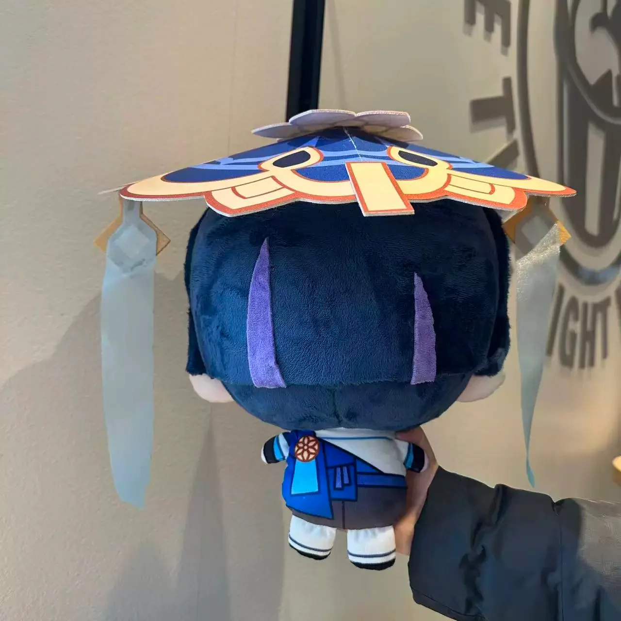 Smile House Fanmade Plushies Male Blue Big Head With Removable Hat 30CM Plush Doll - Image 2