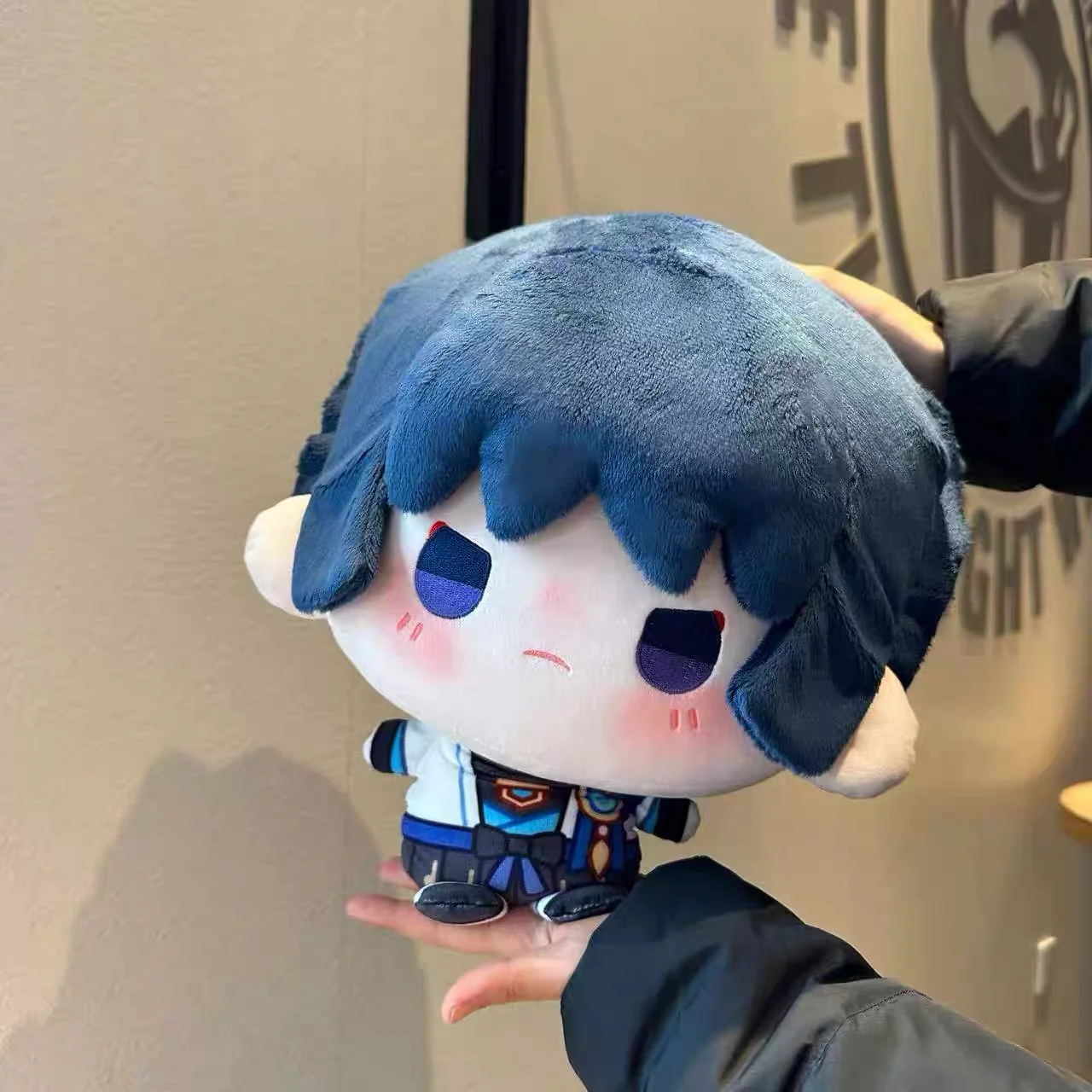 Smile House Fanmade Plushies Male Blue Big Head With Removable Hat 30CM Plush Doll - Image 4
