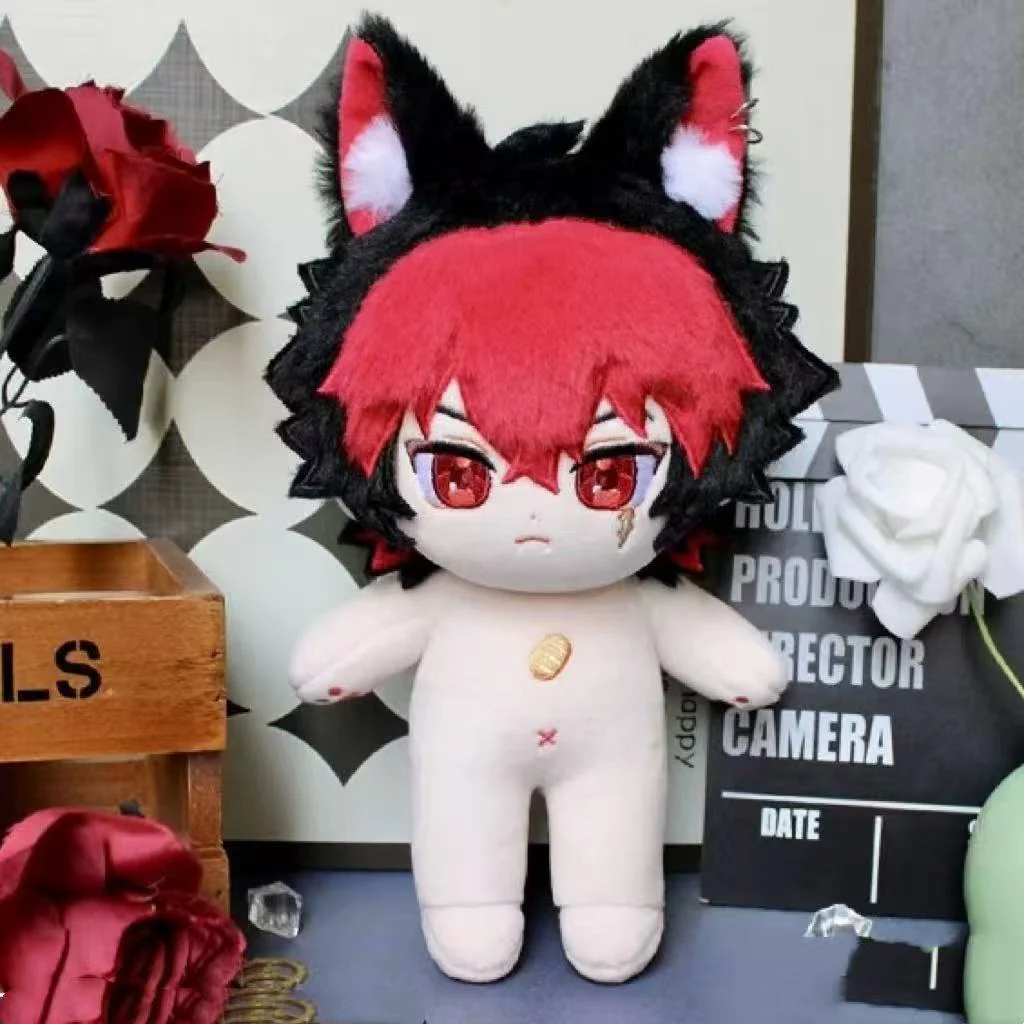 Smile House Fanmade Plushies Pink Hair With Cat Ears 20CM Plush Doll - Image 2