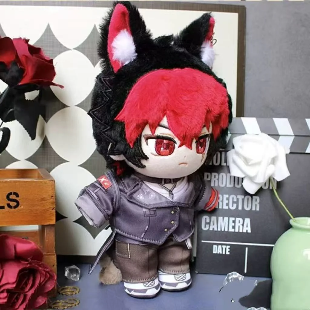 Smile House Fanmade Plushies Pink Hair With Cat Ears 20CM Plush Doll - Image 4