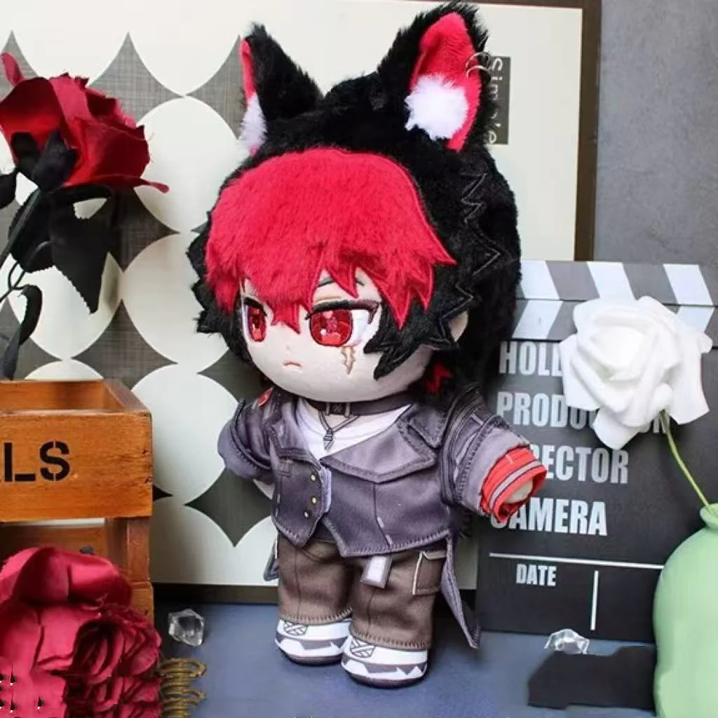 Smile House Fanmade Plushies Pink Hair With Cat Ears 20CM Plush Doll - Image 5