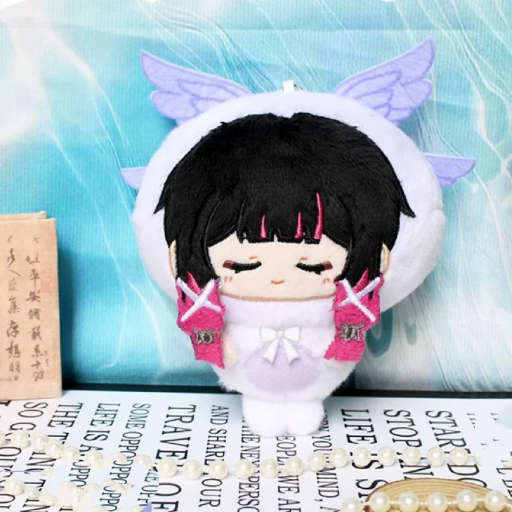 Smile House Fanmade Plushies Pink Purple Blue Plush Ball 12CM - Image 2
