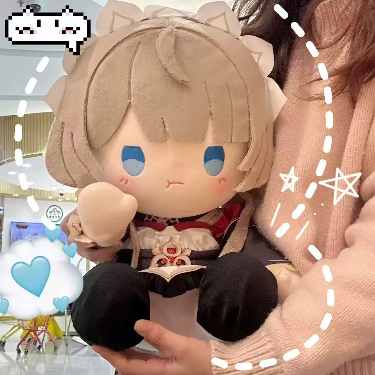 Smile House Fanmade Plushies Staring Eyes Plush Doll 40CM Style4 - Image 4