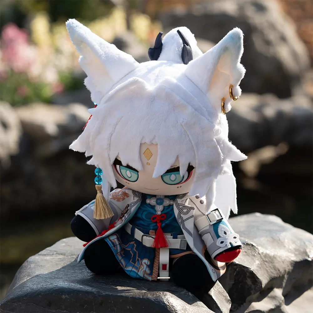 【IN STOCK】Smile House Fanmade Plushies Upgrade Embroidered luminous Eyes Ver Plush Doll 35CM - Image 4