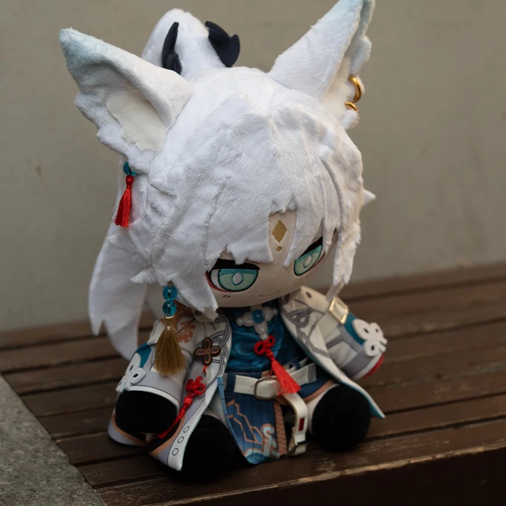 【IN STOCK】Smile House Fanmade Plushies Upgrade Embroidered luminous Eyes Ver Plush Doll 35CM - Image 5