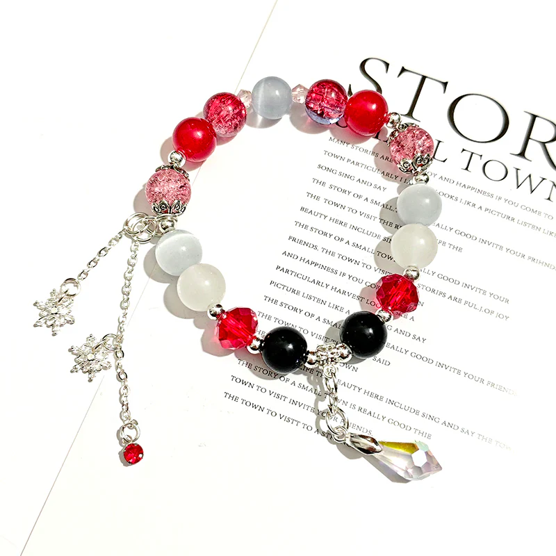 Smile House Fanmade Red Black Inspired Bracelet - Image 4