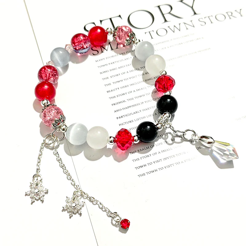 Smile House Fanmade Red Black Inspired Bracelet - Image 5