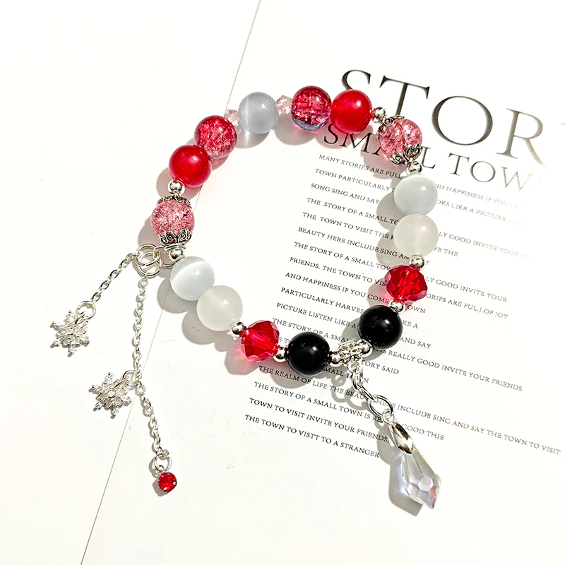 Smile House Fanmade Red Black Inspired Bracelet - Image 6