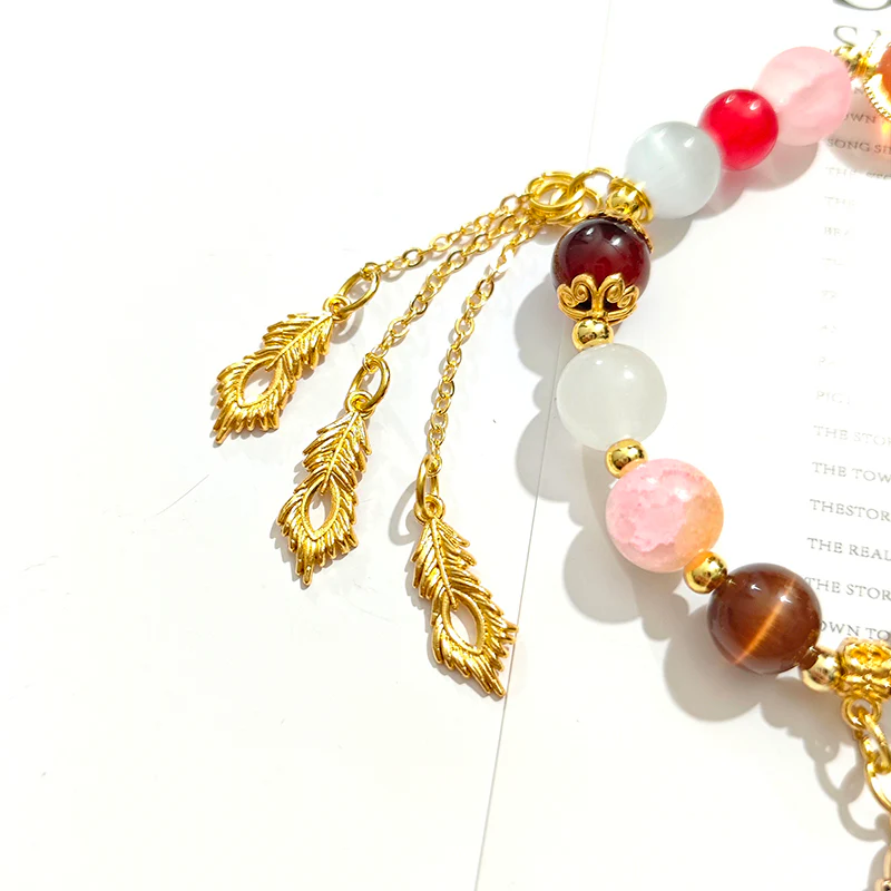 Smile House Fanmade Red Brown Chang Inspired Bracelet - Image 3