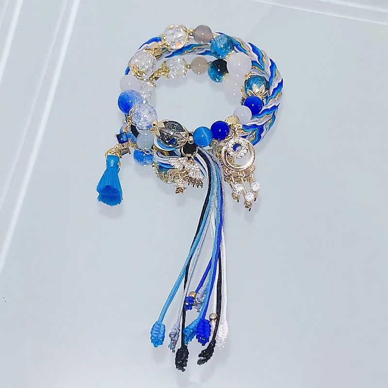 Smile House Fanmade Sun Male Rope Double Bracelet - Image 3