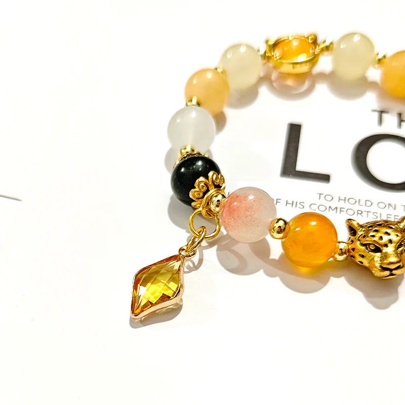 Smile House Fanmade Yellow Round Inspired Bracelet - Image 2