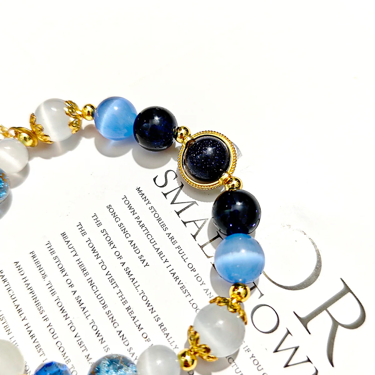 Smile House Game Fanmade Handemade Blue Inspired Bracelet - Image 6