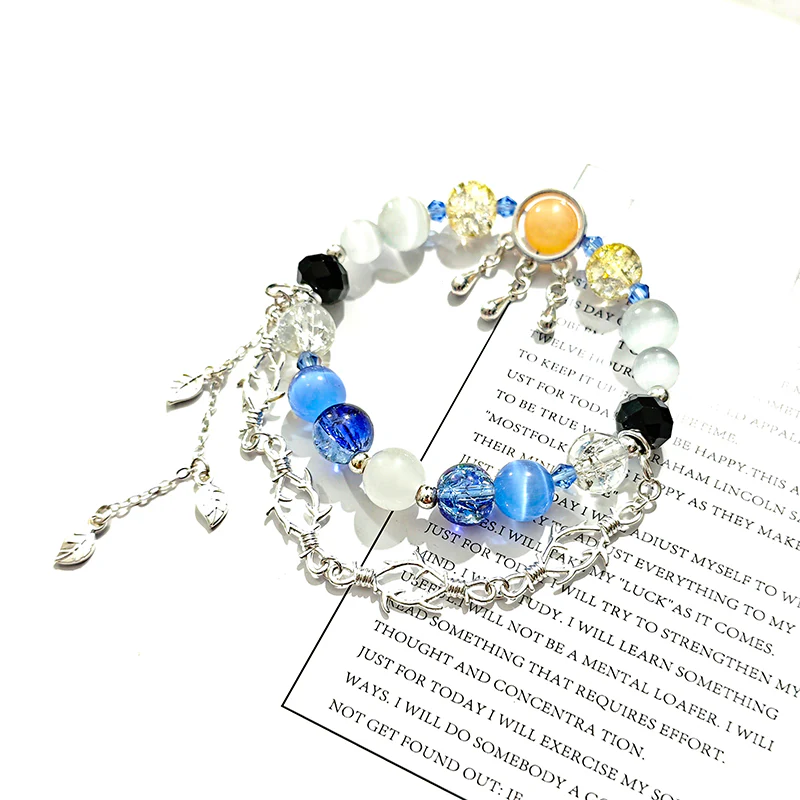 Smile House Game Fanmade Handemade Yellow Hair Inspired Bracelet - Image 7