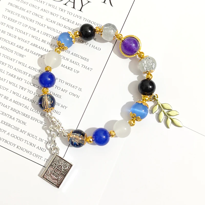 Smile House Handemade Male Blue White Inspired Bracelet - Image 2
