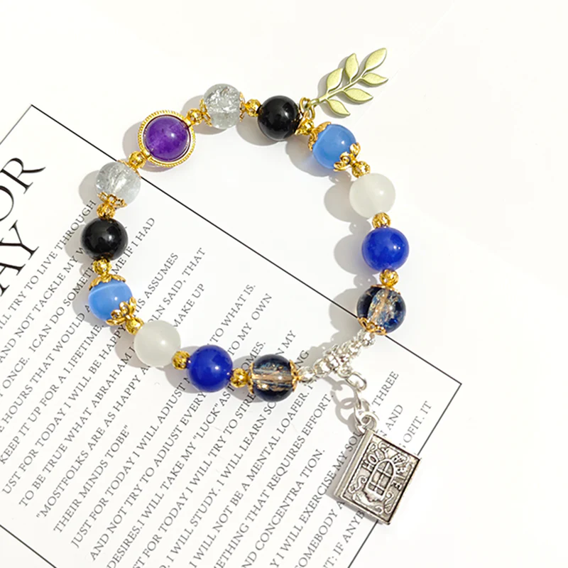 Smile House Handemade Male Blue White Inspired Bracelet - Image 3