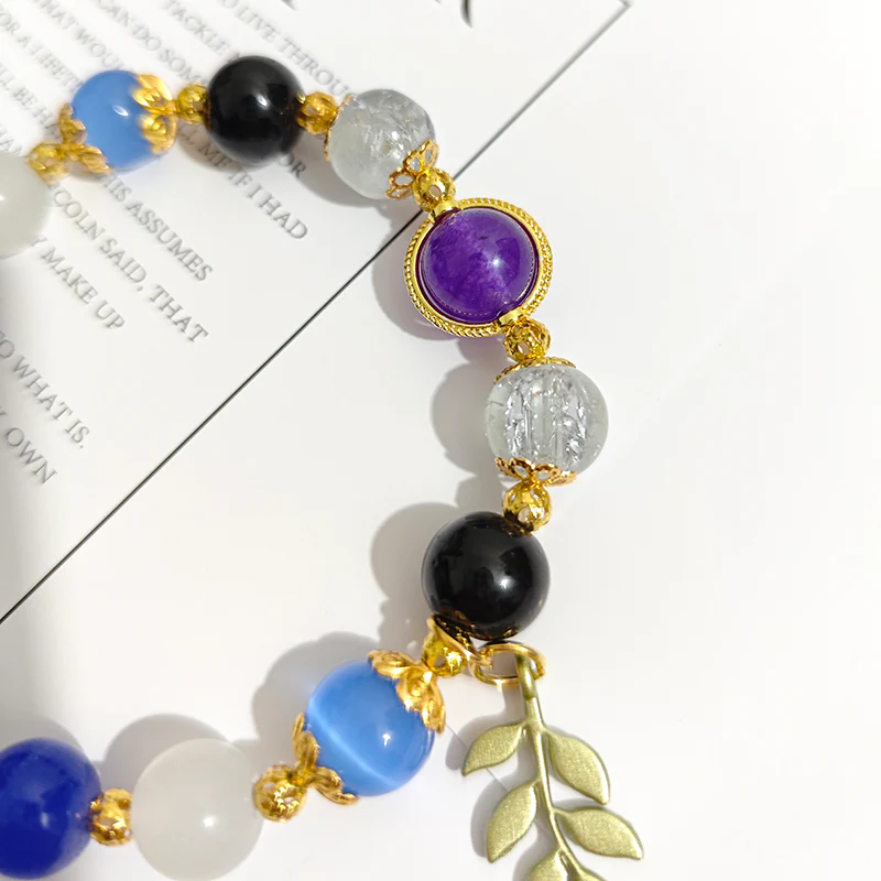 Smile House Handemade Male Blue White Inspired Bracelet - Image 4