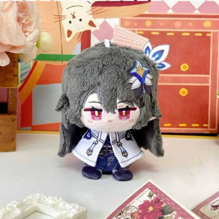 Smile House Pink Grey Hair Plushies Sakura 12CM Cloak Plush Doll - Image 3