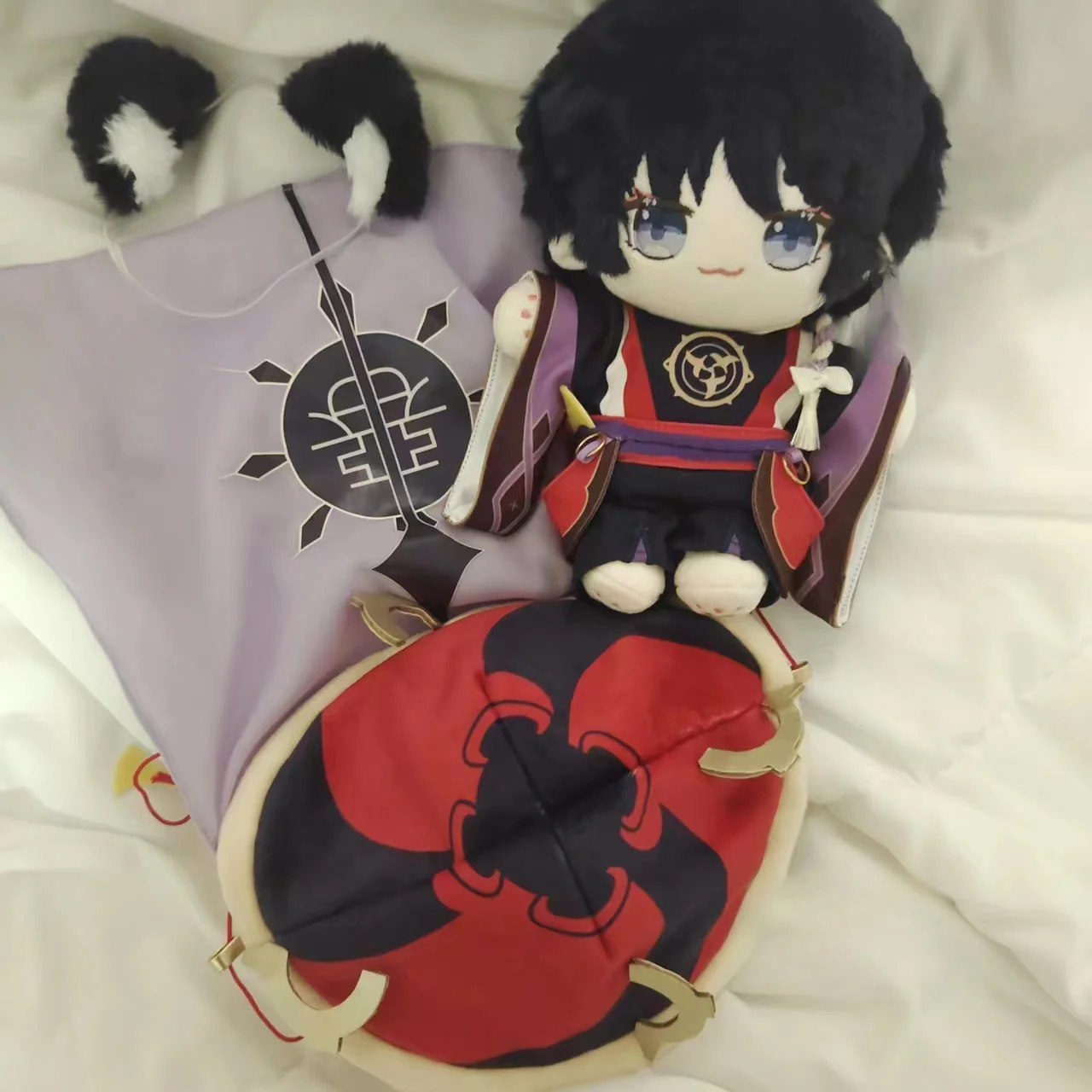 Smile House Plush Doll 20 CM Cloak Cute - Image 3
