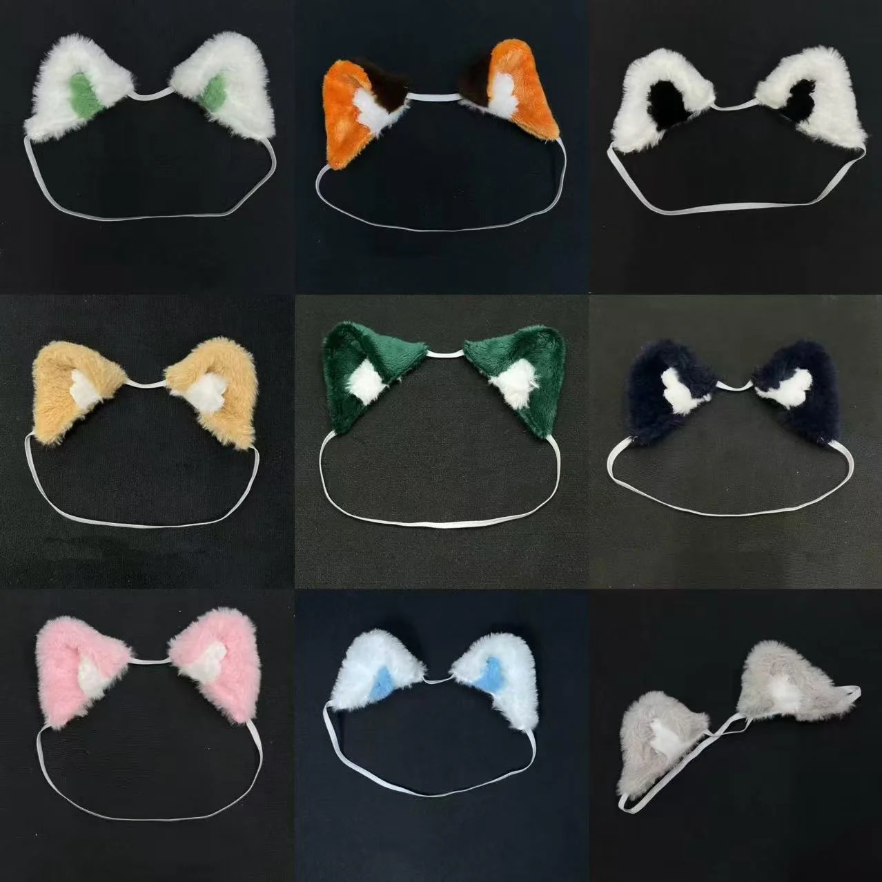 Smile House Suit for 40Cm Doll Cute Cat Ears - Image 2