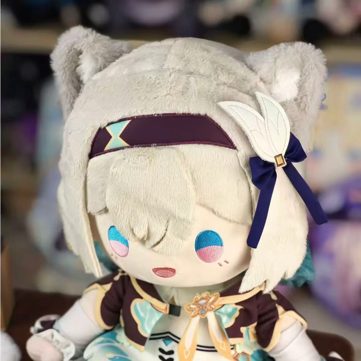 Smile House Suit for 40Cm Doll Cute Cat Ears - Image 5
