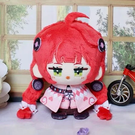 Smile House Zero Orange And Yellow Hair Girl Cloak Style Plush Doll 12CM - Image 2